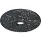Ekena Millwork Norwich Ceiling Medallion (Fits Canopies up to 4 1/2"), 18"OD x 3 1/2"ID x 1 3/8"P, Pewter CM18NOPES - alternate 3